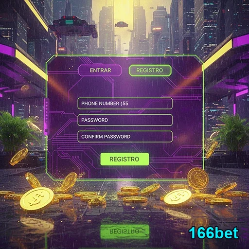 Ilustração de Explore o aplicativo cassino 166bet e jogue com segurança