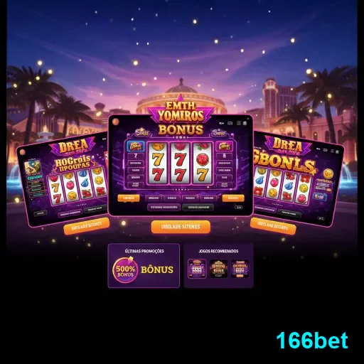 Ilustração de Descubra as Slots Incríveis da 166bet com Segurança Total