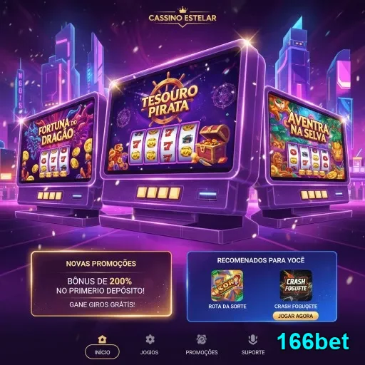 Ilustração de Acesse rapidamente o cassino online 166bet com segurança